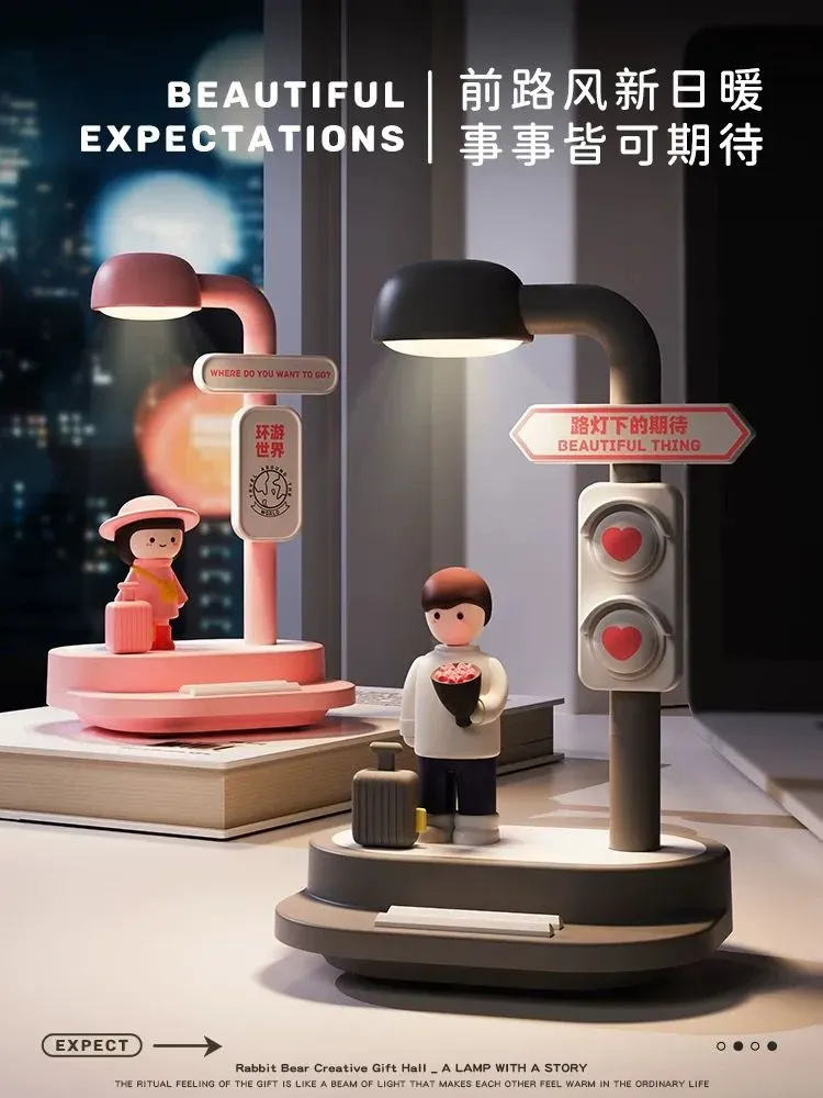 چراغ خواب فانتزی لمسی و LED