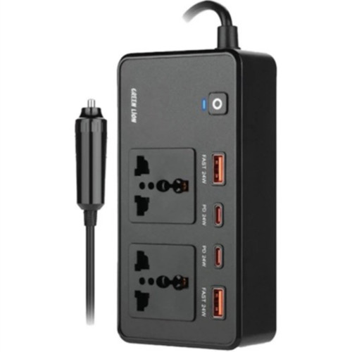 اینورتر فندکی خودرو 200 وات گرین لاین مدل GC-200